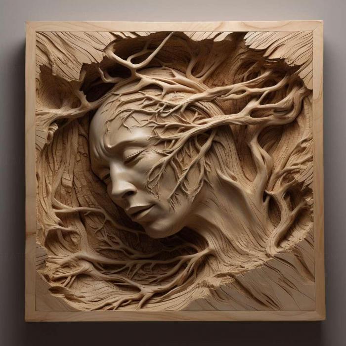 نموذج ثلاثي الأبعاد لآلة CNC 3D Art 